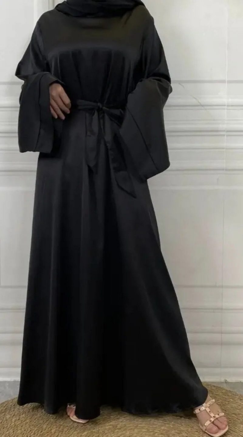 Satin Abaya - Image 5