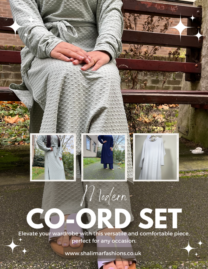 New Winter Fashion Latest Long Co-Ord