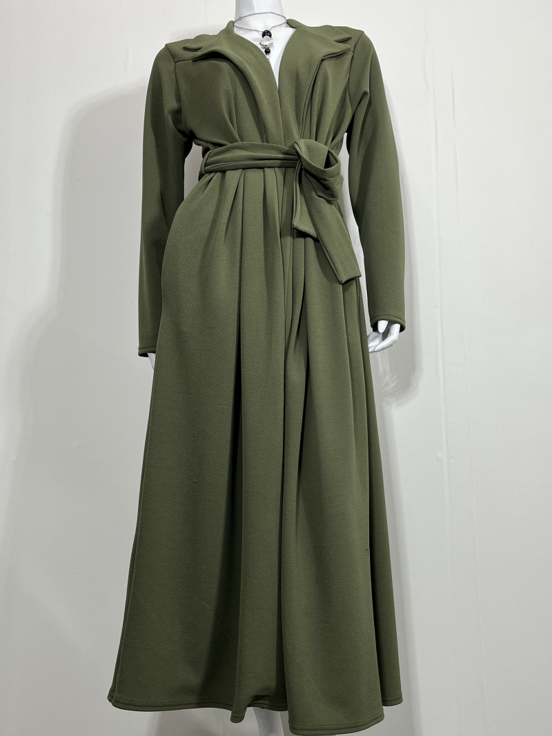 Maxi Cardigan - Khaki - Image 2