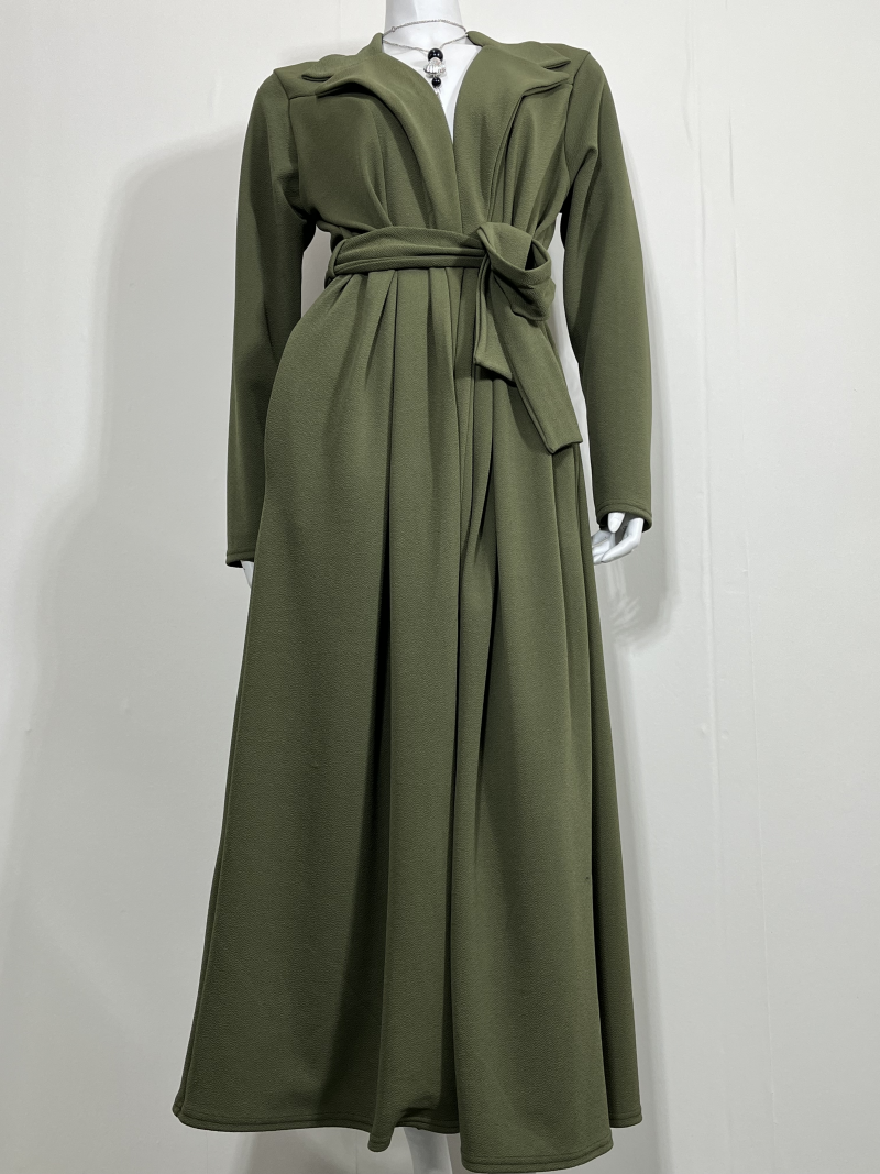 Maxi Cardigan - Khaki - Image 3