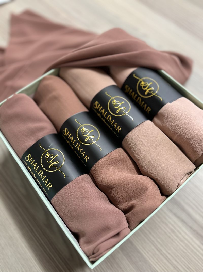 Chiffon scarf 4 in 1 Gift Set - Image 4