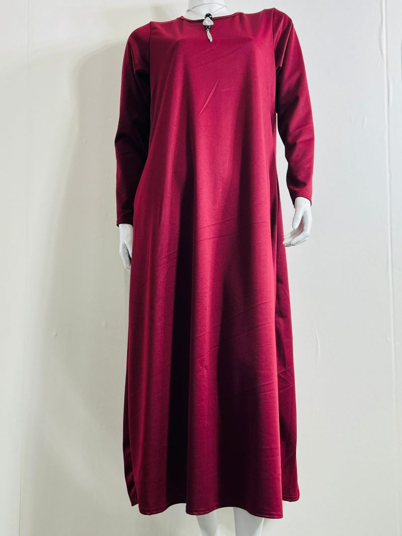 Winter Printed Maxi Dress - Image 3