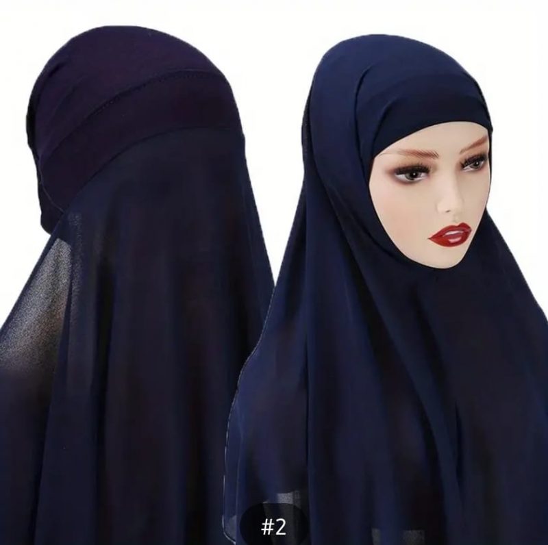 Bonnet Chiffon Hijab - Image 5