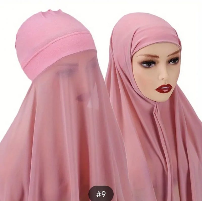 Bonnet Chiffon Hijab - Image 2