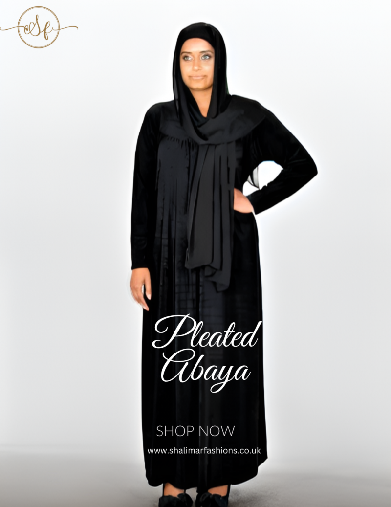 Pleated Abaya