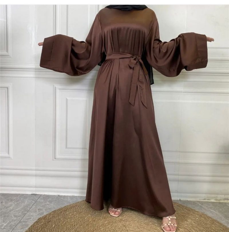Satin Abaya - Image 9