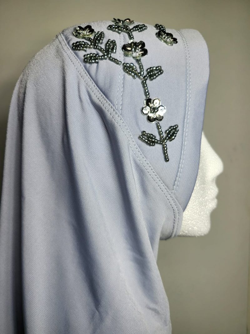 Side Embroidery Hijab - Image 4