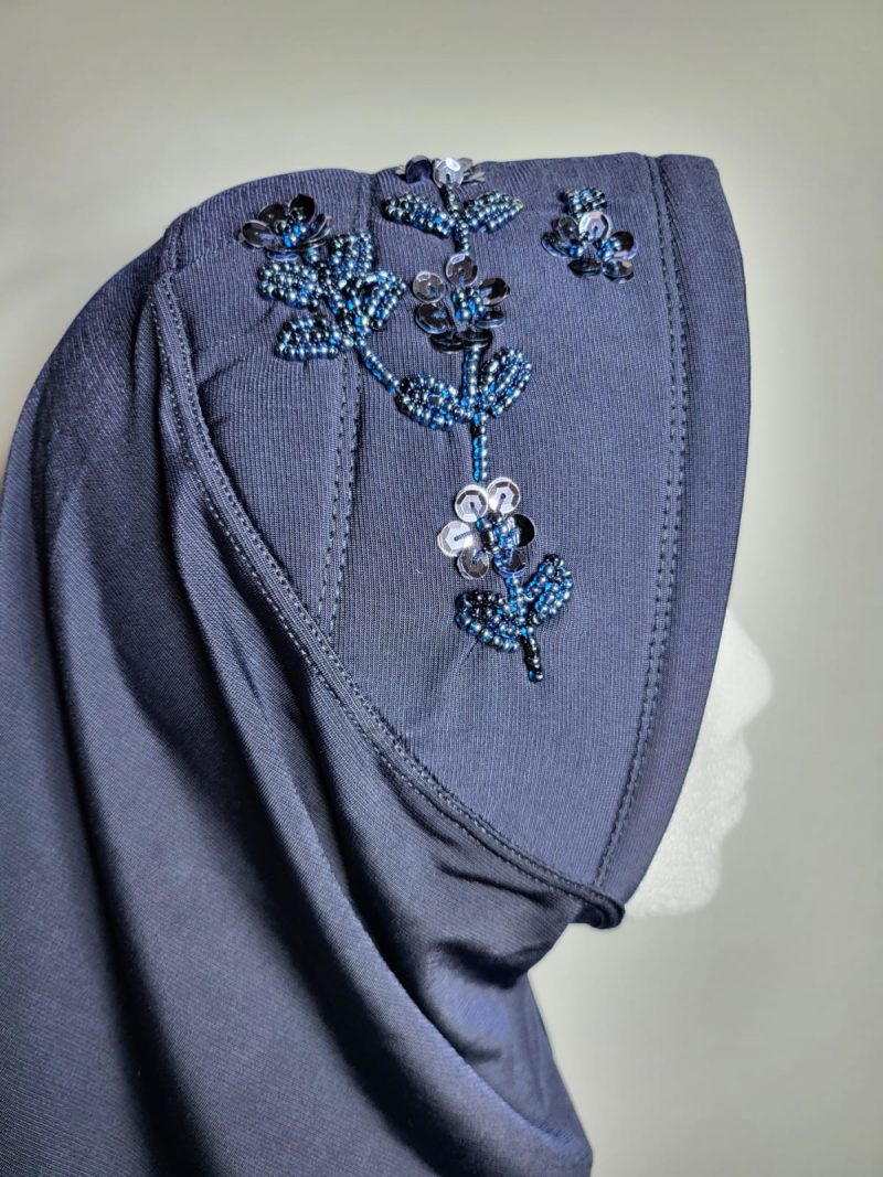 Side Embroidery Hijab - Image 8