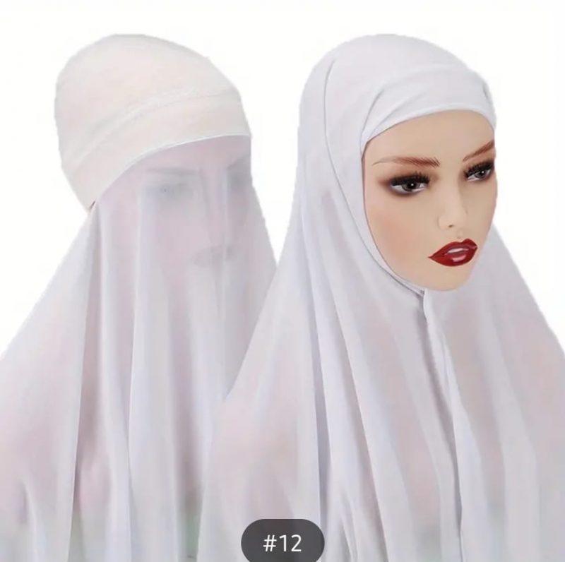 Bonnet Chiffon Hijab - Image 3