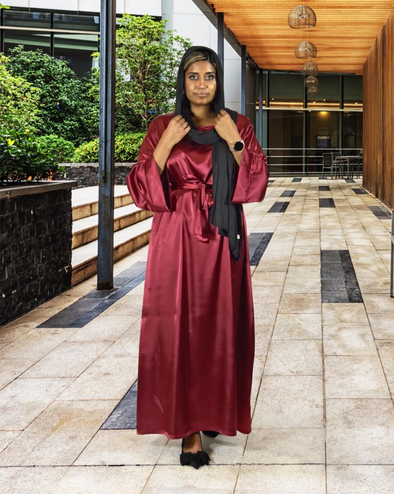 Satin Abaya - Image 4
