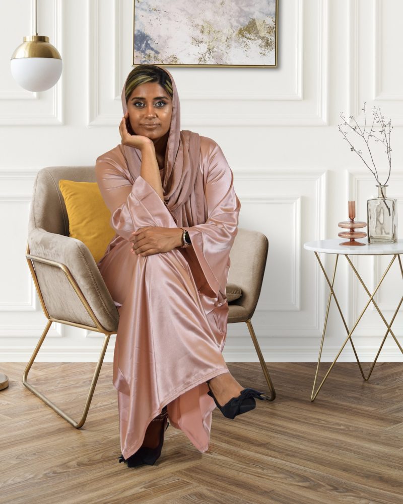 Satin Abaya - Image 3