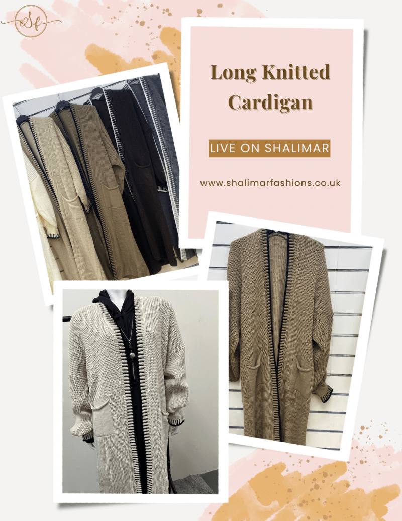 Long Knitted Cardigan