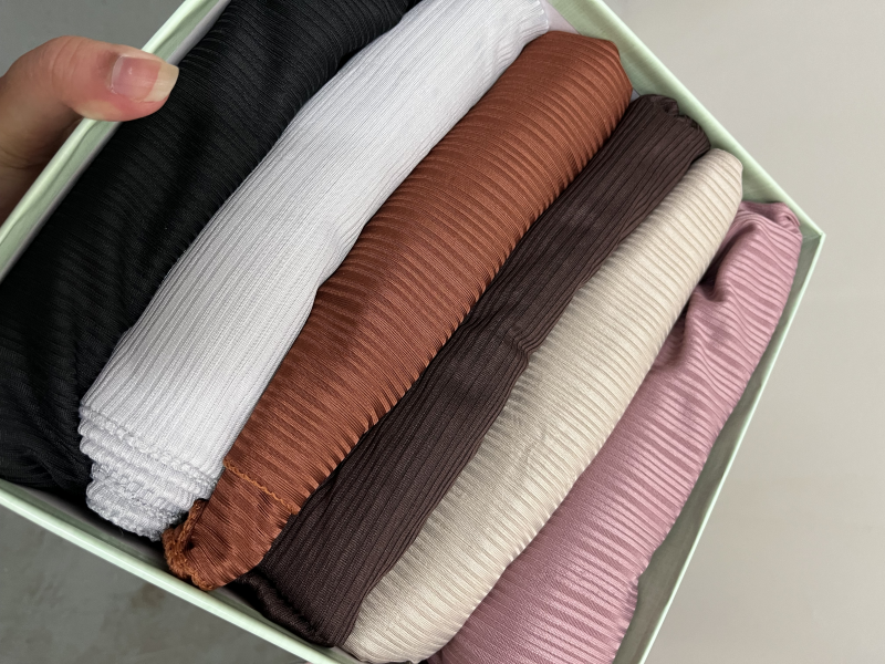 Ribbed Jersey Scarf - Image 14