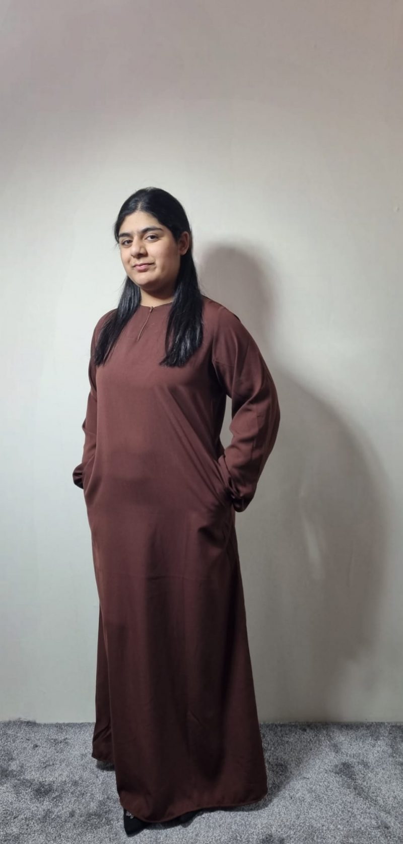 Ladies Woolpeach Abaya - Image 3