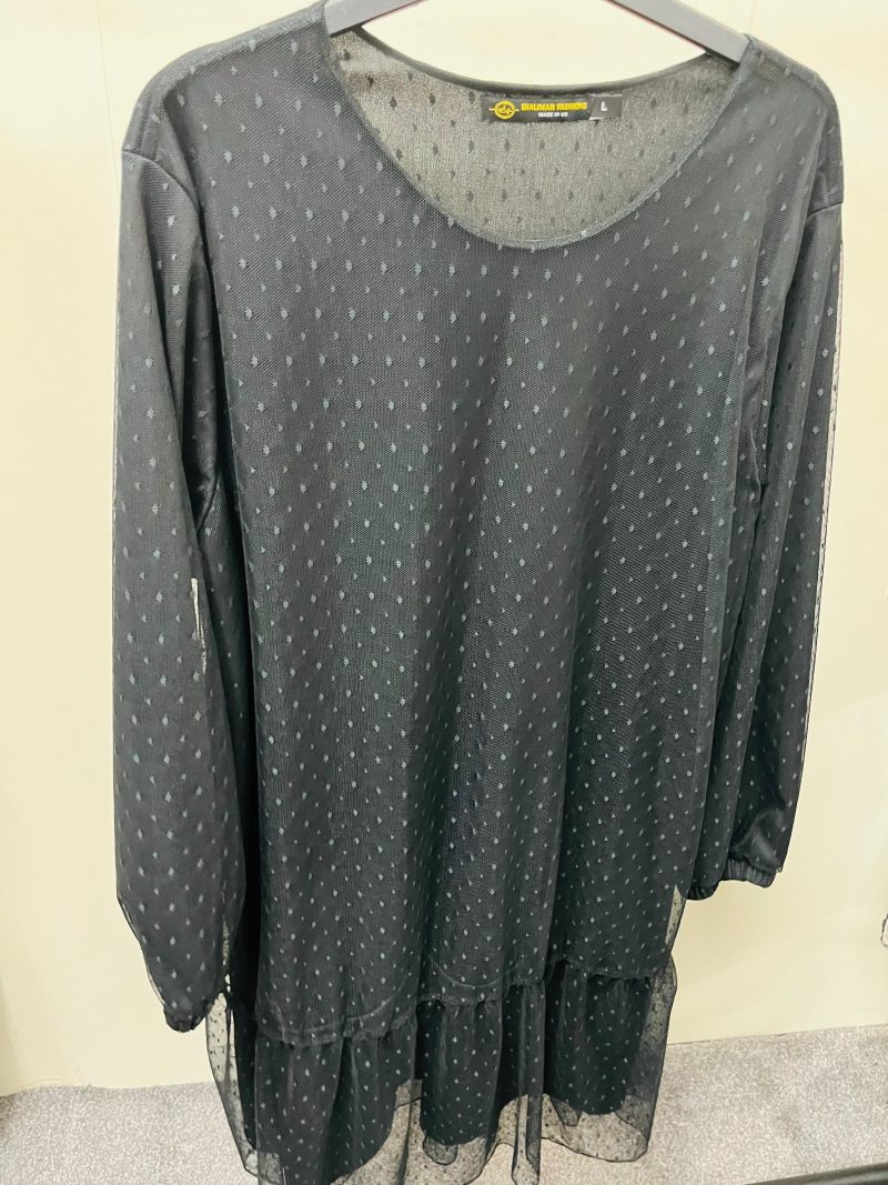 Captivating Confidence - Mesh Midi Dress - Image 3