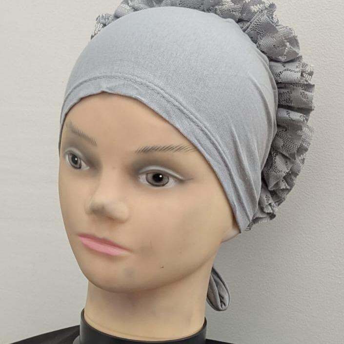 Women's Turkish Under scarf Cap Pandana Hijab Headband Islamic Bonnet Girls - Image 15