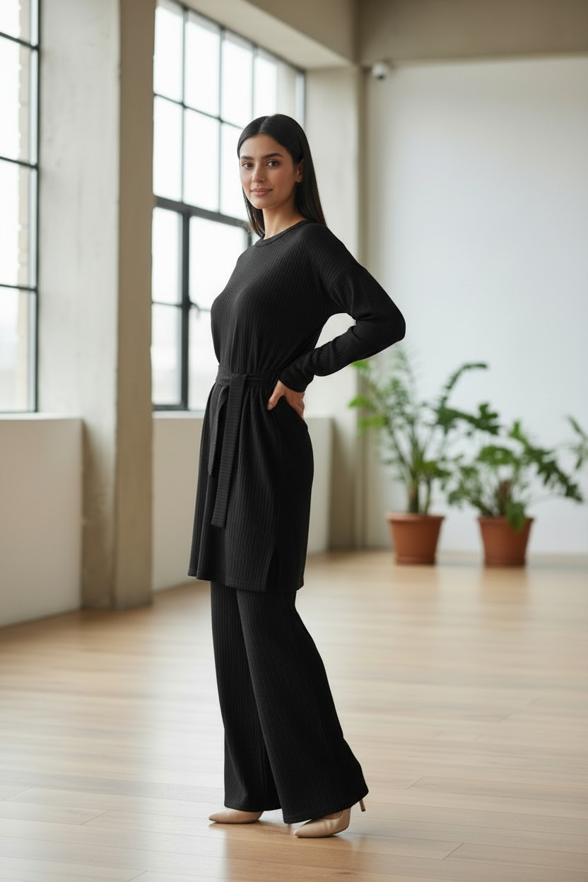 Women's Girls Long Co-Ord Set ,Light weight thin fabric Summer Soft - Image 4