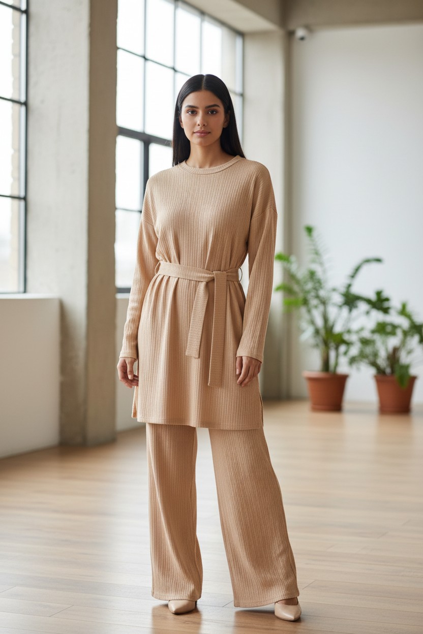 Women's Girls Long Co-Ord Set ,Light weight thin fabric Summer Soft - Image 7